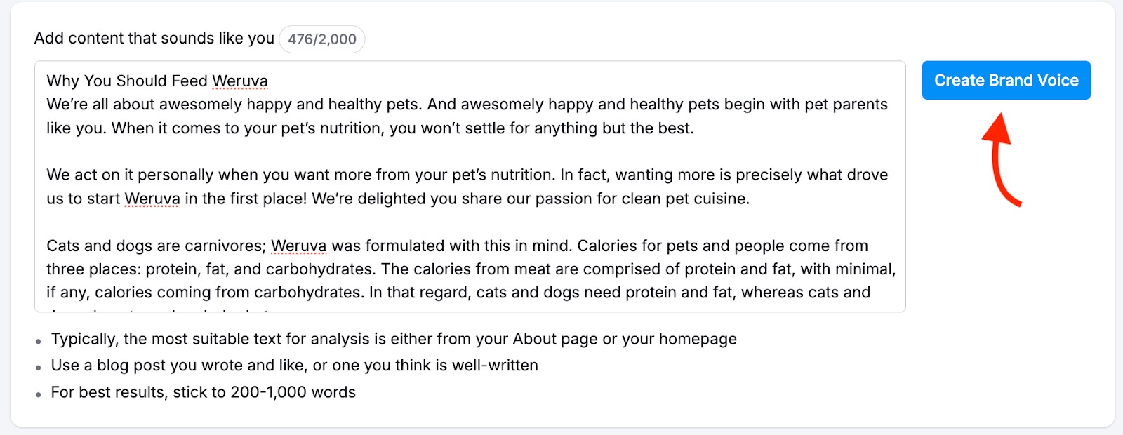 How to Create AI Content In Your Brand Voice image 3