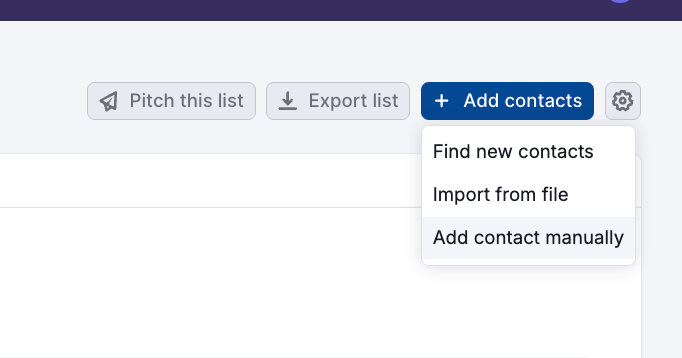 Managing your Contacts image 1